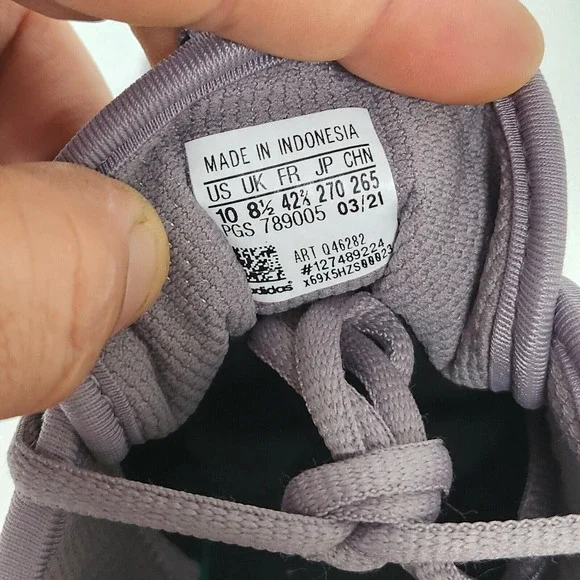 Adidas Boost Shoes Women’s Athletic Trainer Sneaker - Size 10, Gray/White - Picture 11 of 12